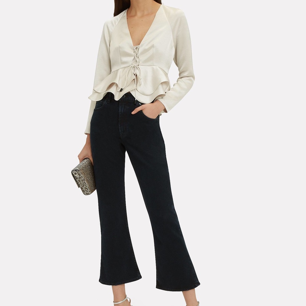 Alexis Reagan Ruffle Top XS